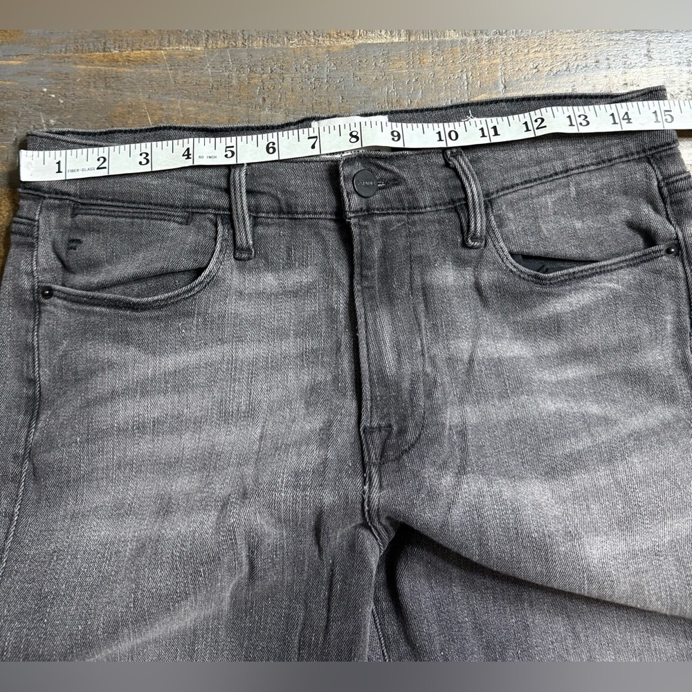 Frame Denim Le Skinny frayed Jeans Size 31 - Picture 7 of 14